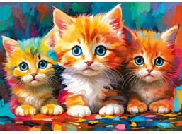 CHERRY PAZZI Puzzle Tri malé srdcia 500 dielikov