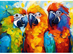 CHERRY PAZZI Puzzle Tropické trio 500 dielikov