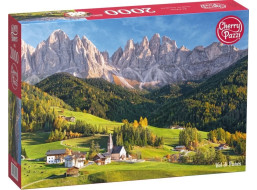 CHERRY PAZZI Puzzle Val di Funes 2000 dielikov