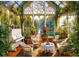 CHERRY PAZZI Puzzle Záhradná symfónia 2000 dielikov