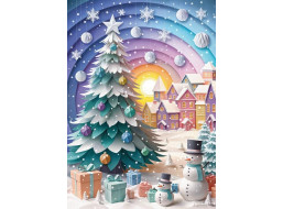 CHERRY PAZZI Puzzle Zimné prianie 500 dielikov