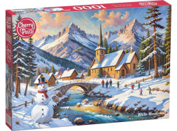 CHERRY PAZZI Puzzle Zimná krajina zázrakov 1000 dielikov