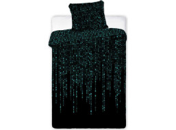 Bavlnené svietiace obliečky YOUNG Matrix - 140x200 cm + 70x80 cm