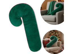 Tvarovaný vankúš Velvet LÍZIATKO - 45x20 cm - zelený