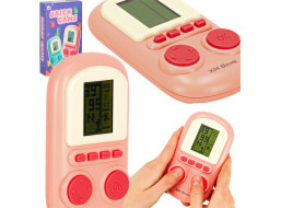 Prenosná elektronická arkádová herná konzola - ružová