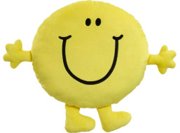 Rainbow Mr. Men Mr. Happy Veľký vankúš
