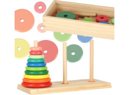 Drevená pyramída - Hanojská veža