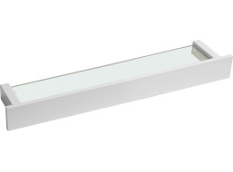 Sapho PATRON sklenená polica 58cm, biela PX582W