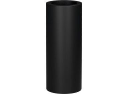 Kerasan OKE keramický podstavec k stene pre umývadlo 554031, čierna mat 557031