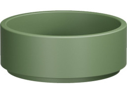 Kerasan OKE keramické umývadlo na dosku, Ø 40cm, verde mat 554111