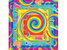 YAZZ Puzzle Dúha a motýle 1023 dielikov