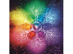 MAGNOLIA Puzzle Sedem spirituálnych úrovní 1023 dielikov