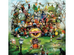 MAGNOLIA Puzzle Strašidelný orchester 1023 dielikov