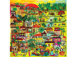 MAGNOLIA Puzzle Život v Ázii 1023 dielikov