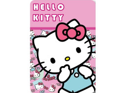 Detská deka POLAR 100x140 cm - Hello Kitty