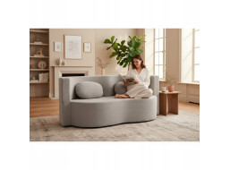 Penová pohovka BILL 200 - rozkladacia - šedá