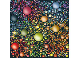 CURIOSI Štvorcové puzzle Palapeli: Zlatý prach 249 dielikov