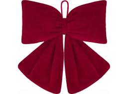 Dekoračná mašľa Rich Red Bow 29x33 cm - červená