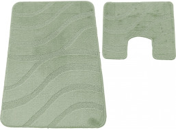 Súprava kúpeľňových predložiek s výrezom TÁŇA - symphony - mätová