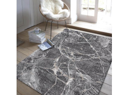 Kusový koberec PANNE stone - odtiene šedej