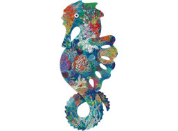 DJECO Obrysové puzzle Morský koník 350 dielikov