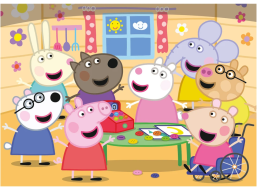 DINO Puzzle Prasiatko Peppa: Obchod MAXI 24 dielikov