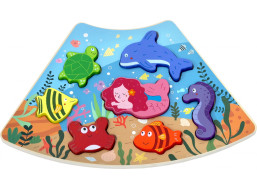 2Kids Toys Drevené puzzle Podvodný svet prepojiteľné