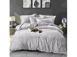Posteľné obliečky z mikrovlákna JERSEY STYLE - 160x200 cm - šedé