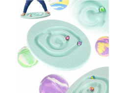 Balančná doska s guličkovým labyrintom - mätová