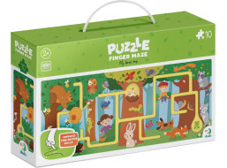 DODO Puzzle Labyrint: Cesta lesom 10 dielikov