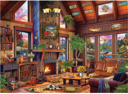 ANATOLIAN Puzzle Chata v divočine 4000 dielikov