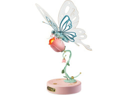 ROBOTIME Roker 3D puzzle Motýľ ružový 79 dielikov