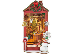 ROBOTIME Rolife DIY 3D Zarážka na knihy: Chalúpka 206 dielikov