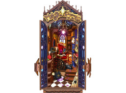 ROBOTIME Rolife DIY 3D Zarážka na knihy: Kúzelný kútik s LED osvetlením 185 dielikov