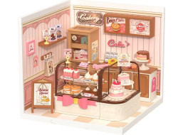 ROBOTIME Rolife DIY House: Cukráreň s LED osvetlením 115 dielikov
