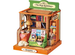 ROBOTIME Rolife DIY House: Kníhkupectvo Múza 68 dielikov