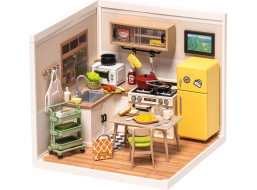 ROBOTIME Rolife DIY House: Kuchyňa s LED osvetlením 152 dielikov