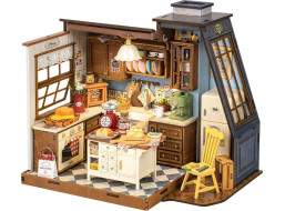 ROBOTIME Rolife DIY House: Pečenie v kuchyni s LED osvetlením