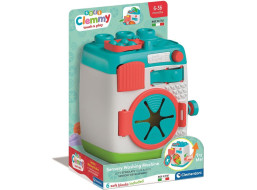 CLEMENTONI Soft Clemmy Vkladacia senzorická práčka s kockami