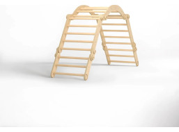 BusyKids Veľká skladacia lezecká zostava nelakovaná