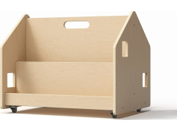 BusyKids Obojstranná knižnica na kolieskach