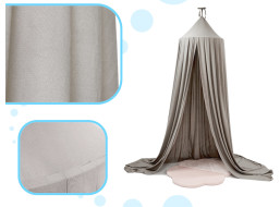 Baldachýn do detskej izby - šedý