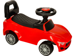 Odrážadlo so zvukom a svetlami - Autíčko - červené