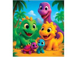 WOODEN CITY Drevené puzzle Dinosaury 20 dielikov