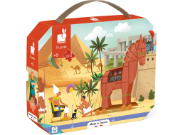 JANOD Panoramatické puzzle v kufríku Antika a mytológie 100 dielikov