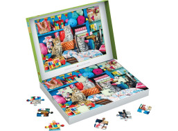 EUROGRAPHICS Puzzle Connecting Pieces: Mačacie pletenie 48 dielikov