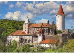 DINO Puzzle Hrad Křivoklát 100 XL dielikov