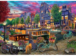 DINO Puzzle Maľovaný Amsterdam 2000 dielikov