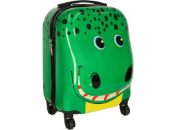 Detský cestovný kufor na kolieskach - Krokodíl