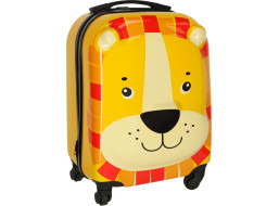 Detský cestovný kufor na kolieskach - Lev